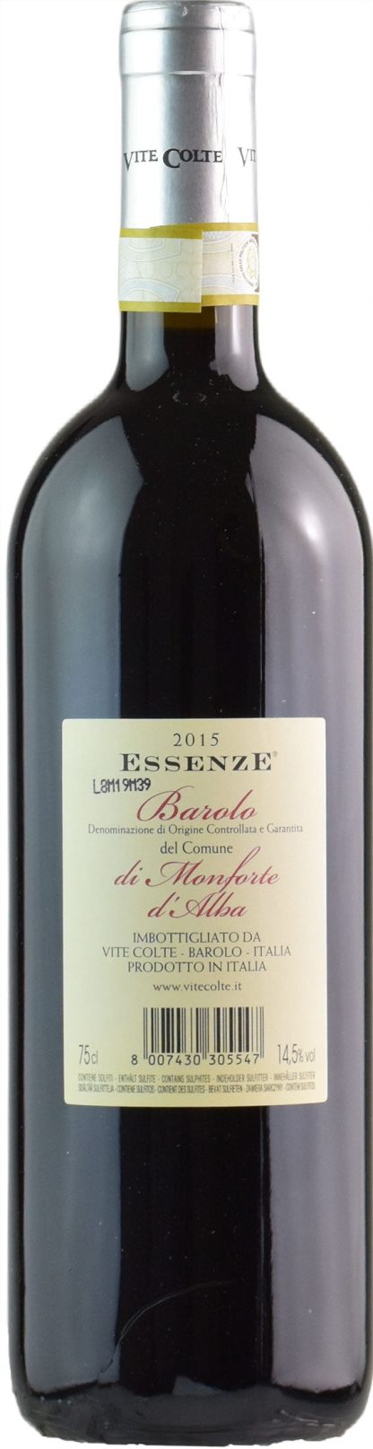 Vite Colte Barolo del Comune di Monforte d'Alba Essenze 2015 - immagine 2