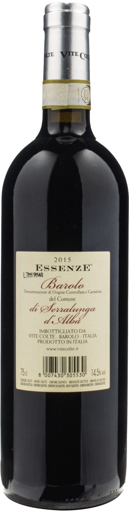 Vite Colte Barolo del Comune di Serralunga d'Alba Essenze 2015 - immagine 2