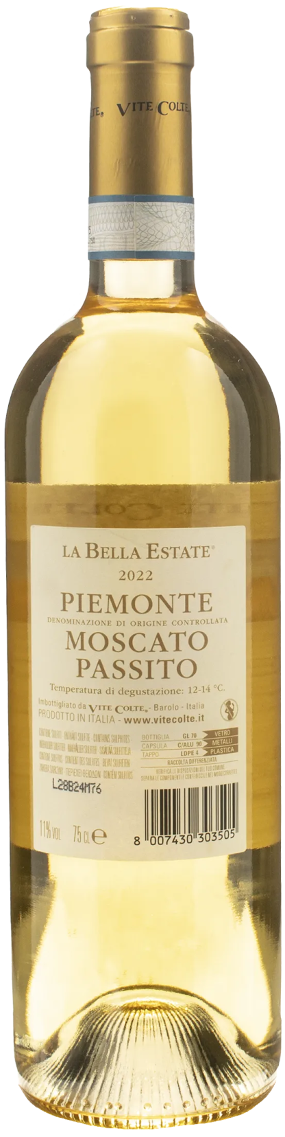 Vite Colte Moscato Passito La Bella Estate 2022 - immagine 2