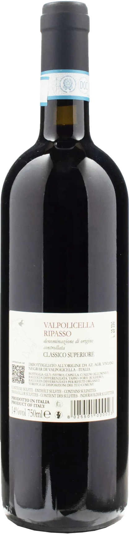 Viviani Valpolicella Superiore Ripasso 2019 - immagine 2