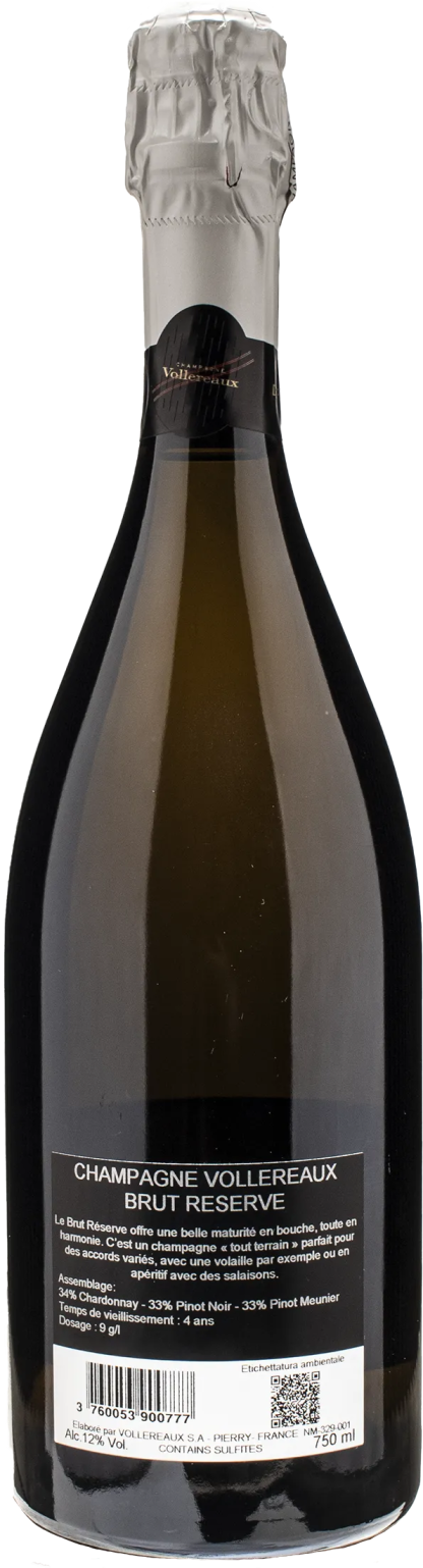 Vollereaux Champagne Brut Réserve - immagine 2