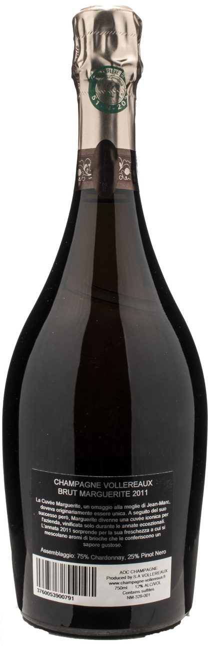 Vollereaux Champagne Cuvée Marguerite Millésime Brut 2011 - immagine 2