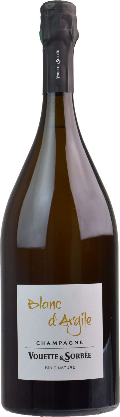 Vouette et Sorbée Champagne Blanc d'Argile Brut Nature Bio Magnum