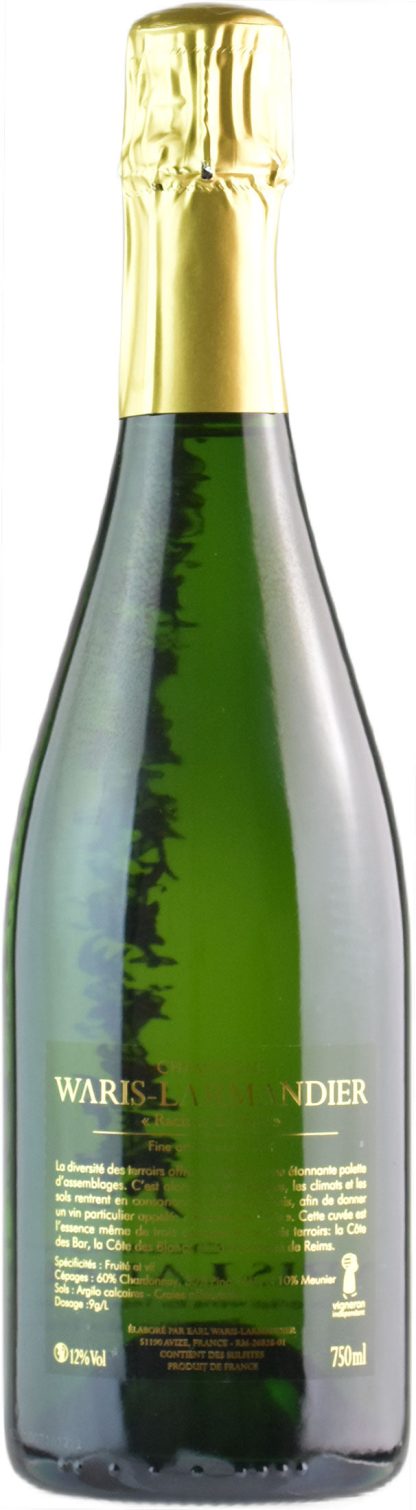 Waris Larmandier Champagne Cuvée Racines de Trois Extra Brut - immagine 2