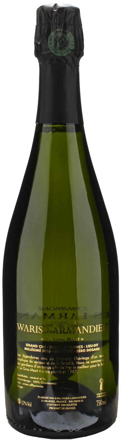 Waris Larmandier Champagne Grand Cru Blanc de Blancs Cramat Le Gros Mont 2016 - immagine 2