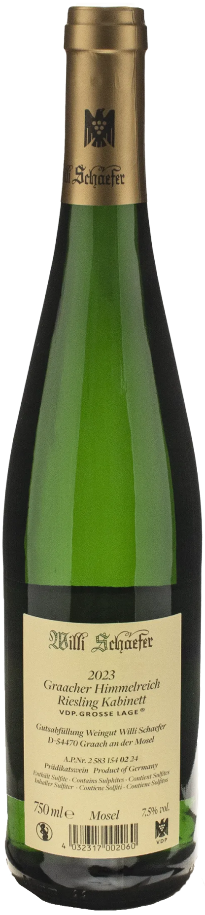 Willi Schaefer Graacher Himmelreich Riesling Kabinett 2023 - immagine 2