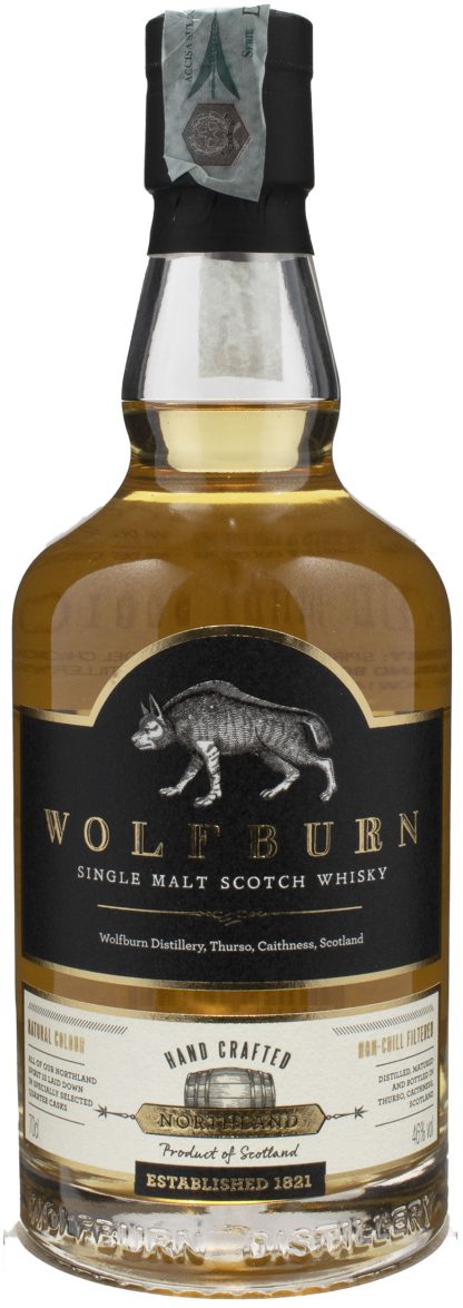 Wolfburn Single Malt Scotch Whisky Northland Hand Crafted 0,7L