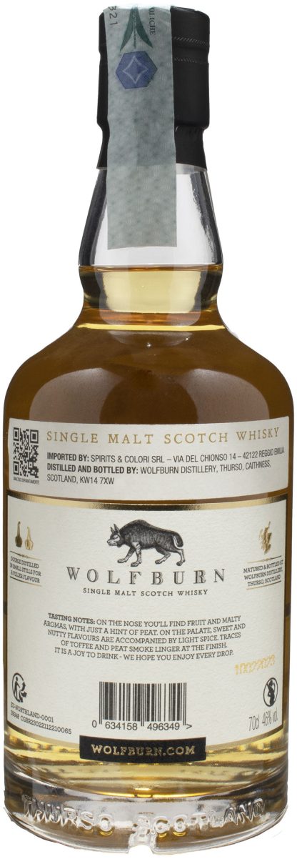 Wolfburn Single Malt Scotch Whisky Northland Hand Crafted 0,7L - immagine 2