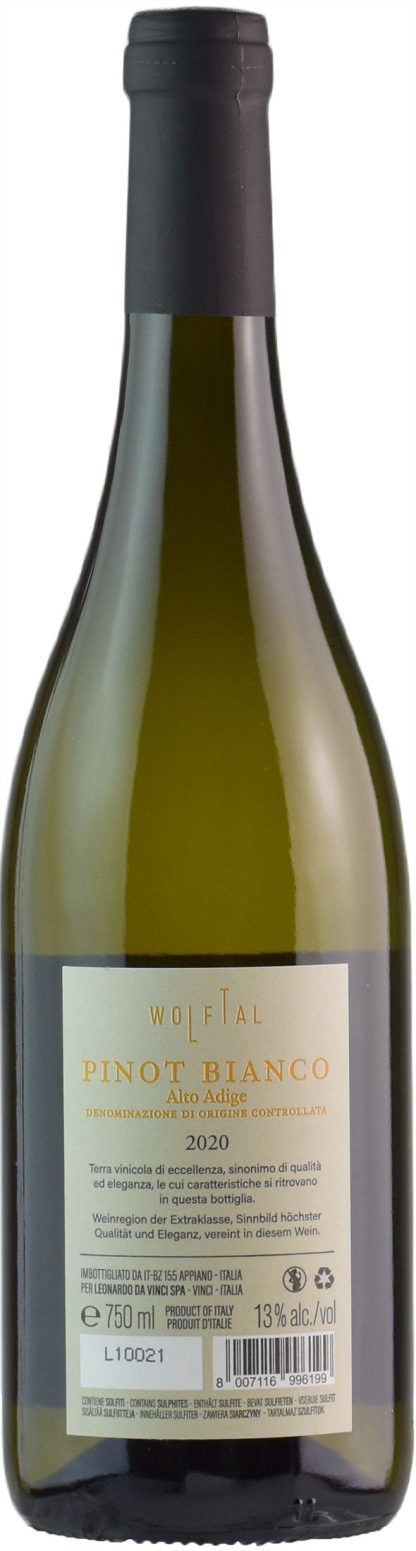 Wolftal Alto Adige Pinot Bianco 2020 - immagine 2