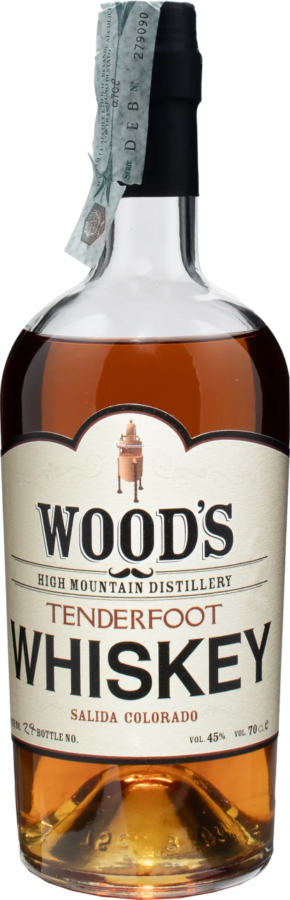 Wood's Tenderfoot Whiskey