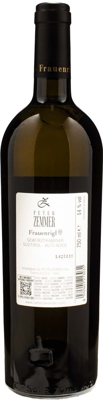 Zemmer Frauenrigl Gewurztraminer 2023 - immagine 2