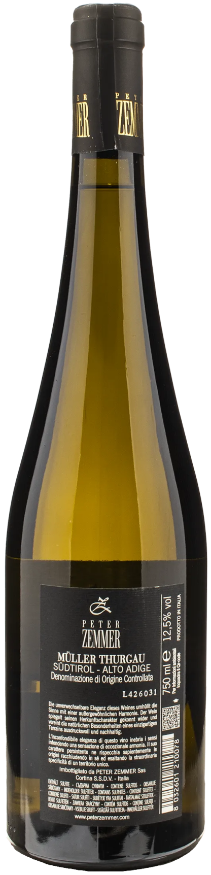 Zemmer Muller Thurgau 2023 - immagine 2