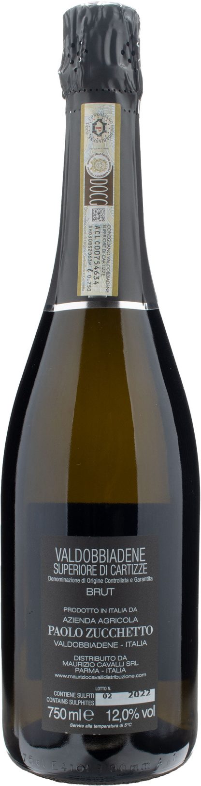 Zucchetto Paolo Valdobbiadene Prosecco Superiore di Cartizze Brut - immagine 2