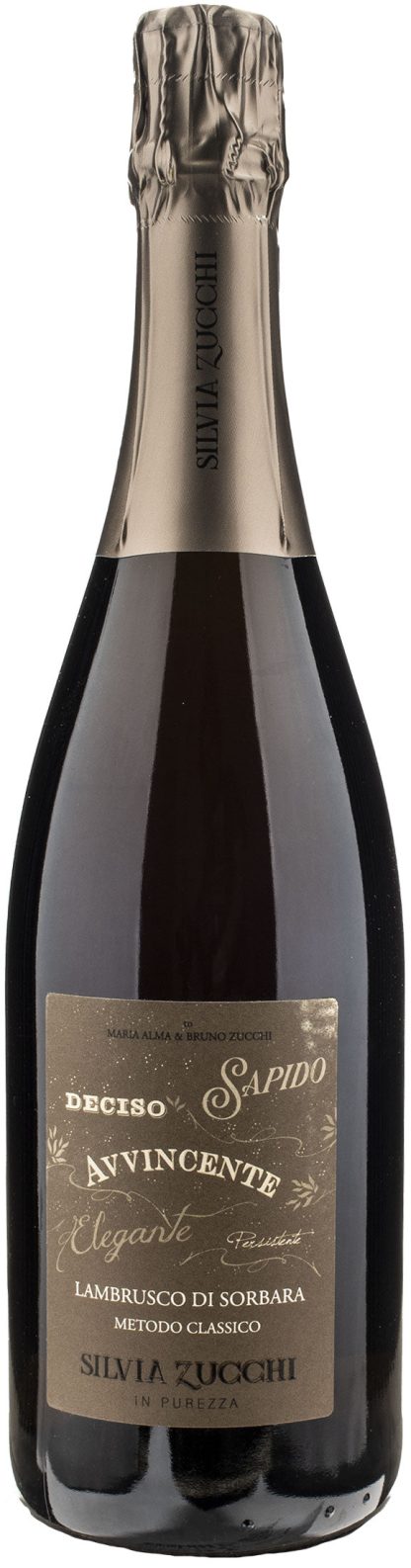 Zucchi Metodo Classico Lambrusco di Sorbara Dosaggio Zero 2018